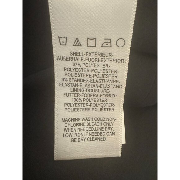 NWT Dress The Population M Black Maxi One Shoulder Gown - Picture 15 of 16